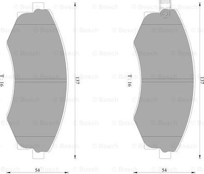 BOSCH 0 986 AB2 067 - Jarrupala, levyjarru inparts.fi