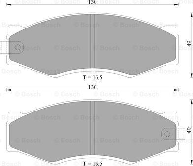 BOSCH 0 986 AB2 005 - Jarrupala, levyjarru inparts.fi