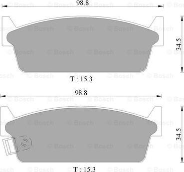 BOSCH 0 986 AB2 038 - Jarrupala, levyjarru inparts.fi