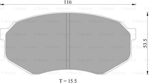 BOSCH 0 986 AB2 037 - Jarrupala, levyjarru inparts.fi