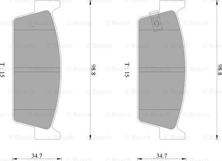 BOSCH 0 986 AB2 079 - Jarrupala, levyjarru inparts.fi