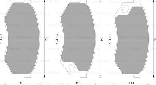 BOSCH 0 986 AB2 399 - Jarrupala, levyjarru inparts.fi