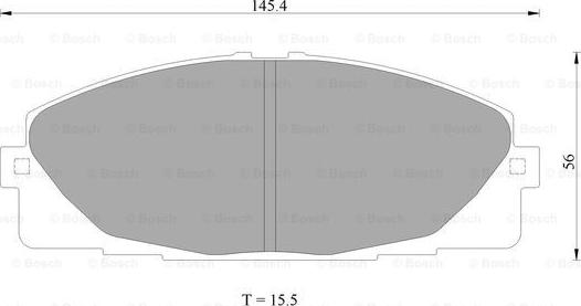 BOSCH 0 986 AB2 394 - Jarrupala, levyjarru inparts.fi