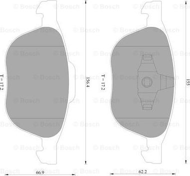 BOSCH 0 986 AB2 395 - Jarrupala, levyjarru inparts.fi