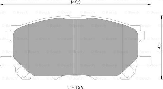 BOSCH 0 986 AB2 391 - Jarrupala, levyjarru inparts.fi