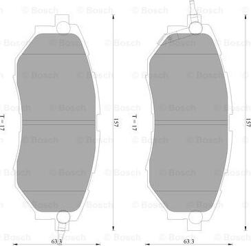 BOSCH 0 986 AB2 393 - Jarrupala, levyjarru inparts.fi