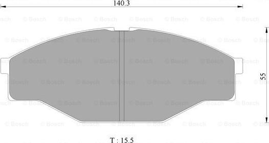 BOSCH 0 986 AB2 340 - Jarrupala, levyjarru inparts.fi