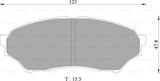 BOSCH 0 986 AB2 352 - Jarrupala, levyjarru inparts.fi