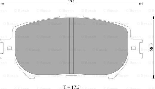 BOSCH 0 986 AB2 389 - Jarrupala, levyjarru inparts.fi