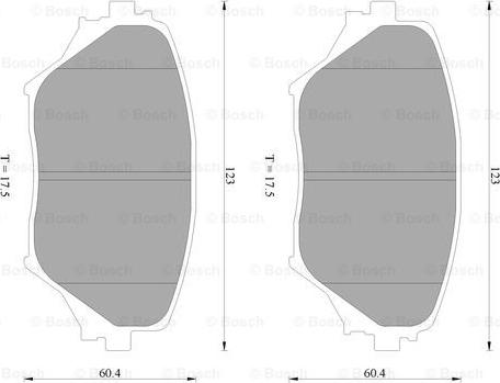 BOSCH 0 986 AB2 383 - Jarrupala, levyjarru inparts.fi