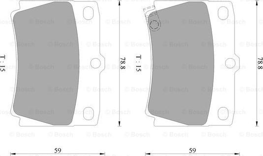 BOSCH 0 986 AB2 331 - Jarrupala, levyjarru inparts.fi