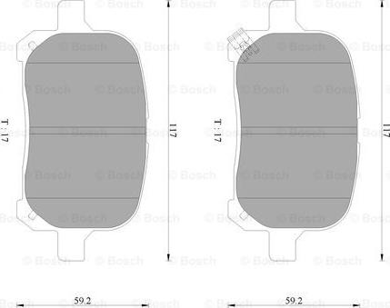 BOSCH 0 986 AB2 326 - Jarrupala, levyjarru inparts.fi