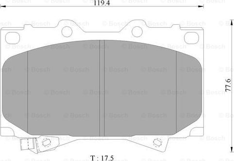 BOSCH 0 986 AB2 379 - Jarrupala, levyjarru inparts.fi