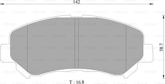 BOSCH 0 986 AB2 375 - Jarrupala, levyjarru inparts.fi