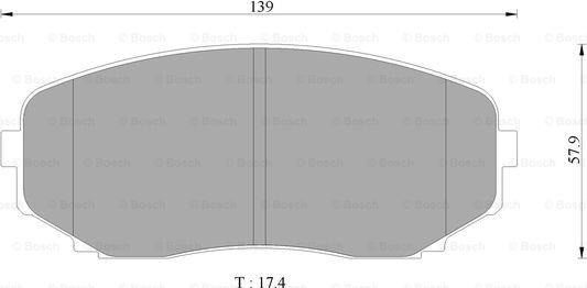 BOSCH 0 986 AB2 373 - Jarrupala, levyjarru inparts.fi