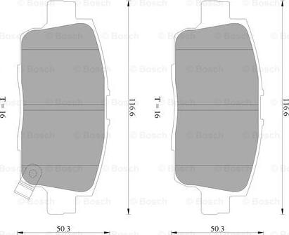 BOSCH 0 986 AB2 295 - Jarrupala, levyjarru inparts.fi