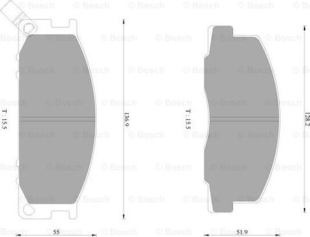 BOSCH 0 986 AB2 249 - Jarrupala, levyjarru inparts.fi