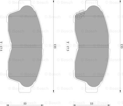 BOSCH 0 986 AB2 242 - Jarrupala, levyjarru inparts.fi