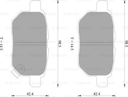 BOSCH 0 986 AB2 269 - Jarrupala, levyjarru inparts.fi