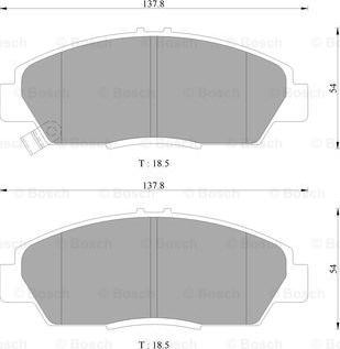 BOSCH 0 986 AB2 212 - Jarrupala, levyjarru inparts.fi