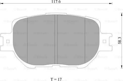 BOSCH 0 986 AB2 284 - Jarrupala, levyjarru inparts.fi