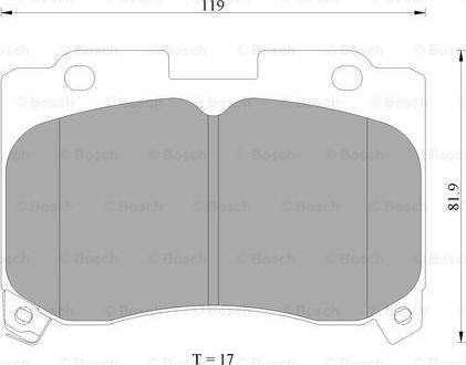 BOSCH 0 986 AB2 281 - Jarrupala, levyjarru inparts.fi