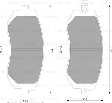 BOSCH 0 986 AB2 288 - Jarrupala, levyjarru inparts.fi