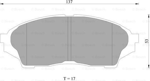 BOSCH 0 986 AB2 283 - Jarrupala, levyjarru inparts.fi