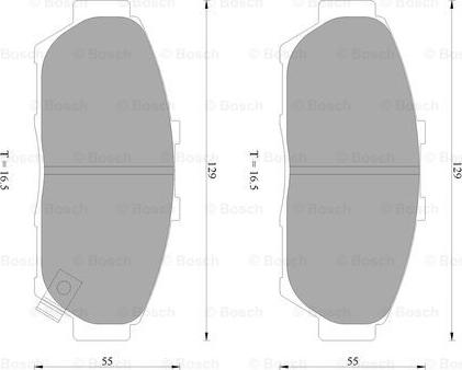 BOSCH 0 986 AB2 279 - Jarrupala, levyjarru inparts.fi