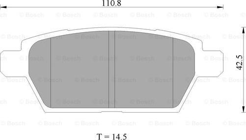 BOSCH 0 986 AB2 274 - Jarrupala, levyjarru inparts.fi