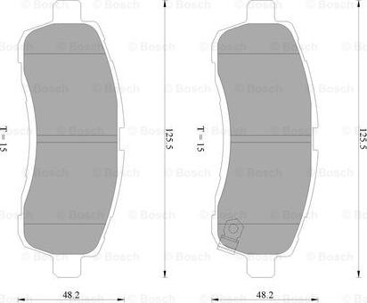 BOSCH 0 986 AB2 275 - Jarrupala, levyjarru inparts.fi