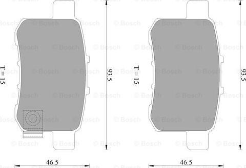 BOSCH 0 986 AB2 273 - Jarrupala, levyjarru inparts.fi