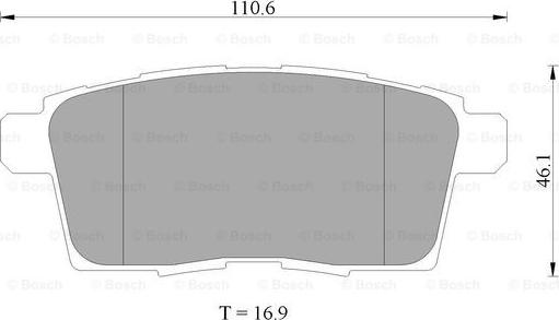 BOSCH 0 986 AB2 272 - Jarrupala, levyjarru inparts.fi