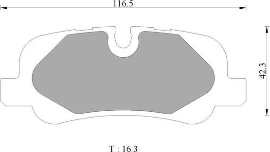 BOSCH 0 986 AB2 745 - Jarrupala, levyjarru inparts.fi