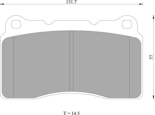 BOSCH 0 986 AB2 718 - Jarrupala, levyjarru inparts.fi