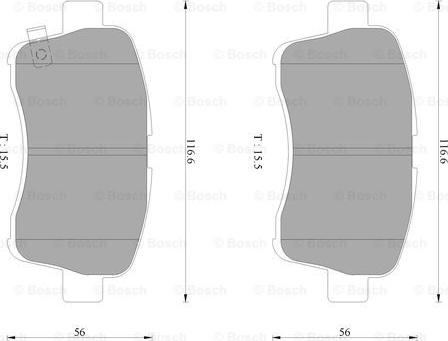 BOSCH 0 986 AB2 778 - Jarrupala, levyjarru inparts.fi