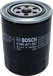 BOSCH 0 986 AF1 067 - Öljynsuodatin inparts.fi