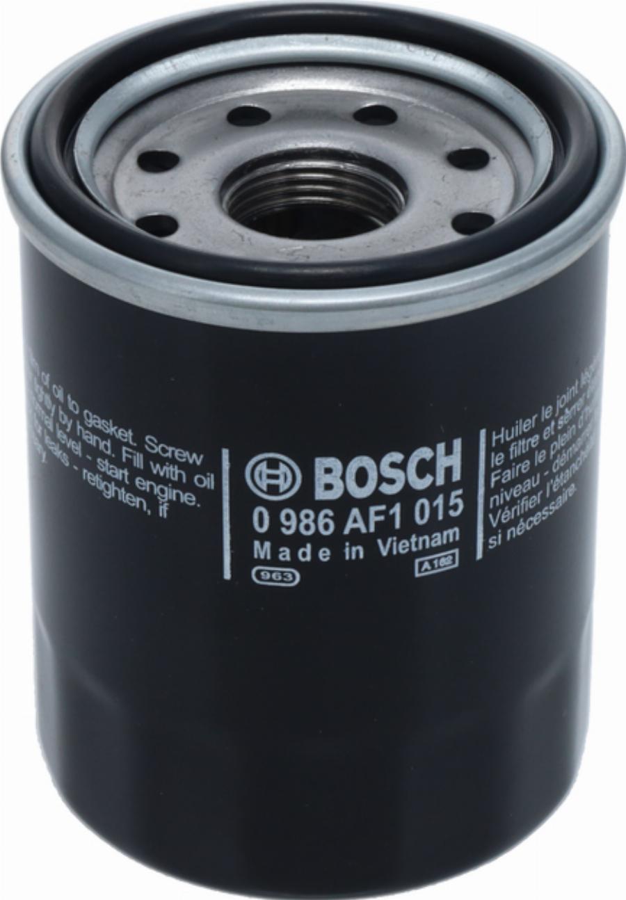 BOSCH 0 986 AF1 015 - Öljynsuodatin inparts.fi