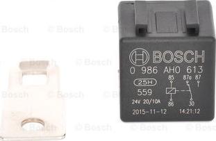 BOSCH 0 986 AH0 613 - Rele, työvirta inparts.fi