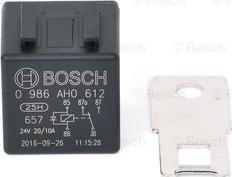 BOSCH 0 986 AH0 612 - Rele, työvirta inparts.fi