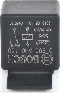 BOSCH 0 986 AH0 150 - Rele, työvirta inparts.fi