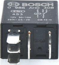 BOSCH 0 986 AH0 308 - Rele, työvirta inparts.fi