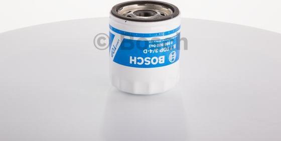 BOSCH 0 986 B00 043 - Öljynsuodatin inparts.fi