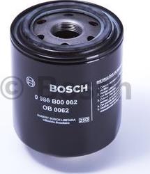 BOSCH 0 986 B00 062 - Öljynsuodatin inparts.fi