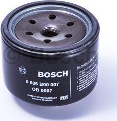 BOSCH 0 986 B00 007 - Öljynsuodatin inparts.fi