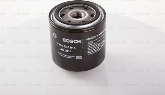 BOSCH 0 986 B00 014 - Öljynsuodatin inparts.fi