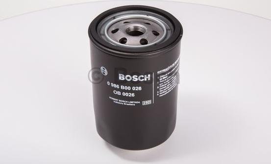 BOSCH 0 986 B00 026 - Öljynsuodatin inparts.fi