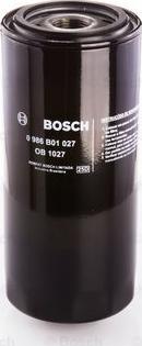 BOSCH 0 986 B01 027 - Öljynsuodatin inparts.fi