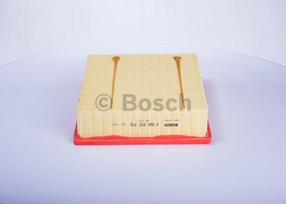 BOSCH 0 986 B02 316 - Ilmansuodatin inparts.fi