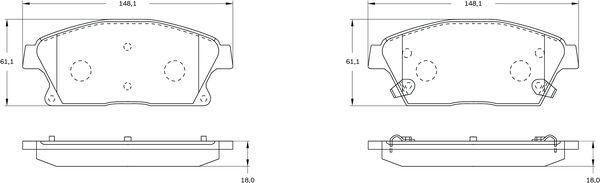 BOSCH 0 986 BB0 468 - Jarrupala, levyjarru inparts.fi